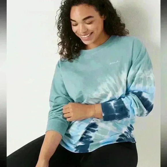 Victoria's Secret PINK Varsity Pullover Crew XS - Picture 2 of 5
